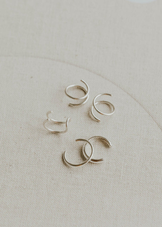 Piercings Optional Earring Set - Silver