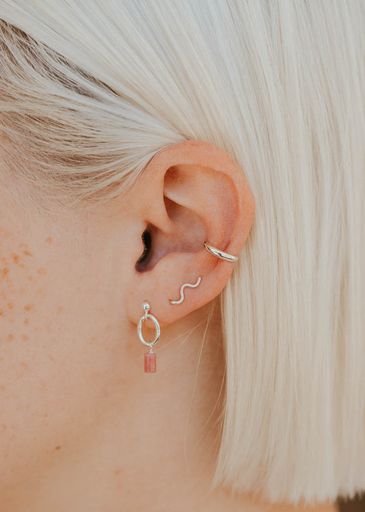 High Tide Earring Set - Silver