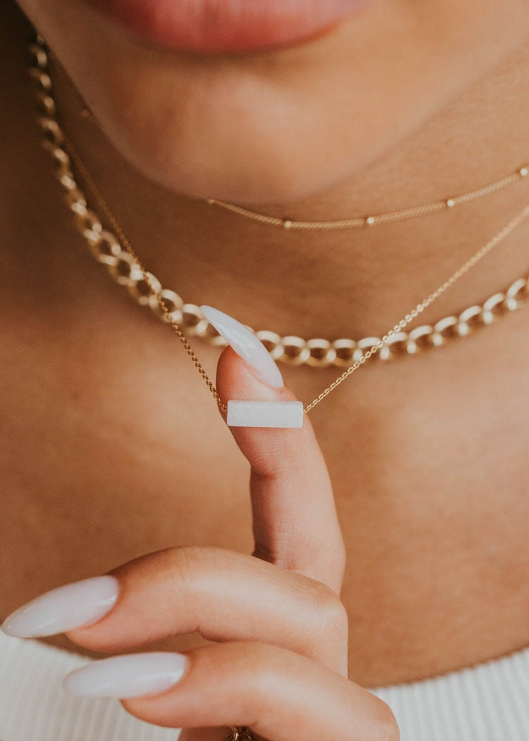 Lotus Gemma Necklace