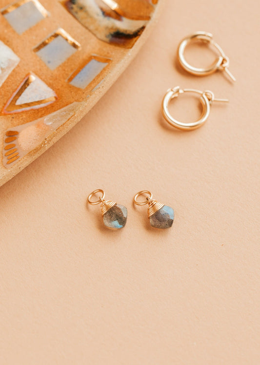 Labradorite Charms