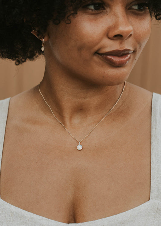 Moonbeam Pendant Necklace
