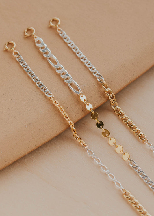 Patchwork Anklet