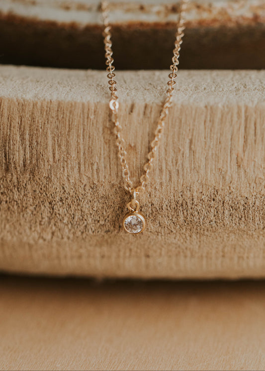 Solitaire Necklace