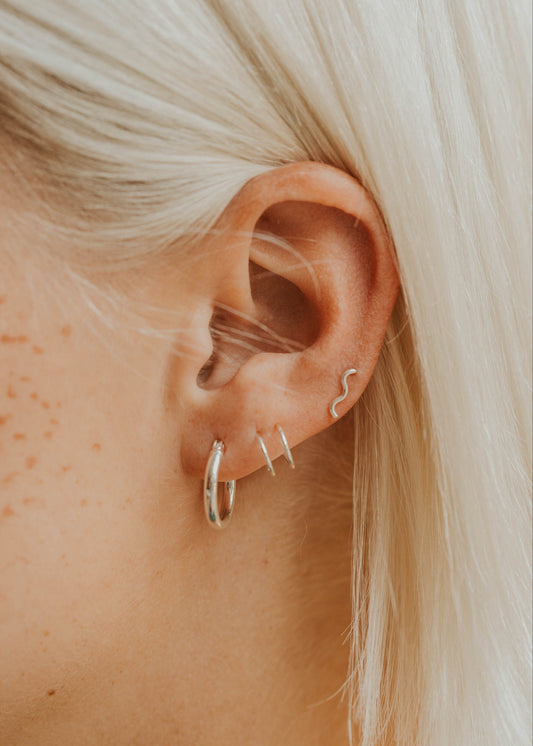 Hello Favorites Earring Set - Silver