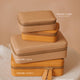 Hello Adorn's jewelry cases shown in two sizes, a travel jewelry organizer and a jewelry storage case.