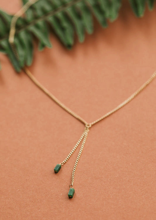 Gemma Lariat Necklace - Last Chance