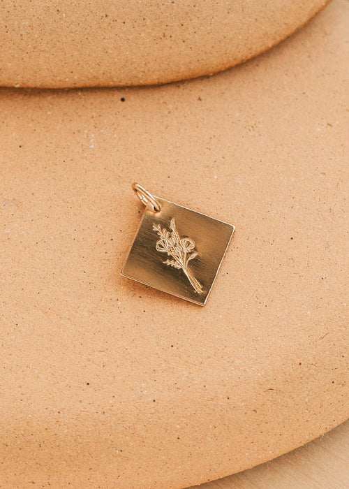 Raising Wildflowers Diamond Pendant