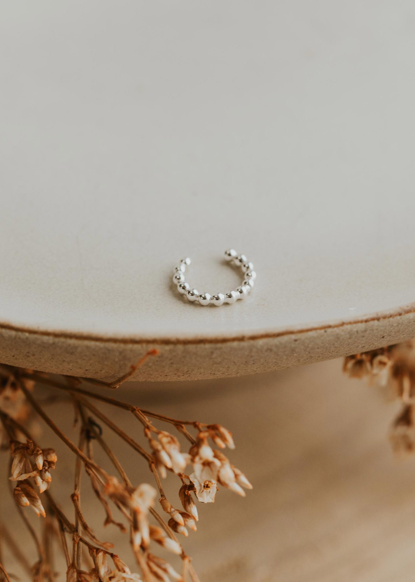 Silver ear cuffs for unpierced ears deals