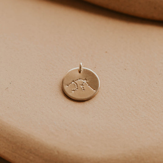 Aquarius Constellation Charm