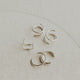 Piercings Optional Earring Set - Silver