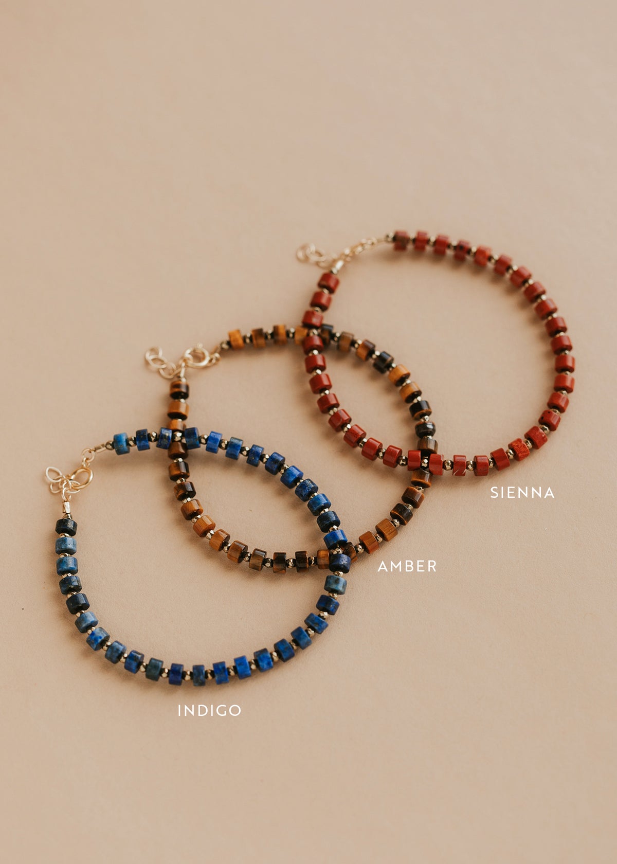 Clementine Beaded Bracelet
