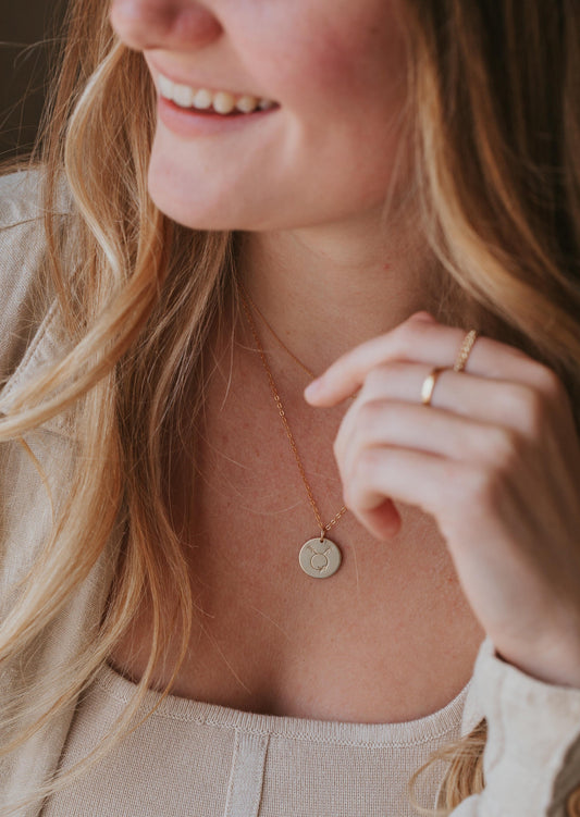 Taurus In Bloom Necklace