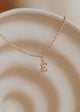 Birdie Initial Necklace