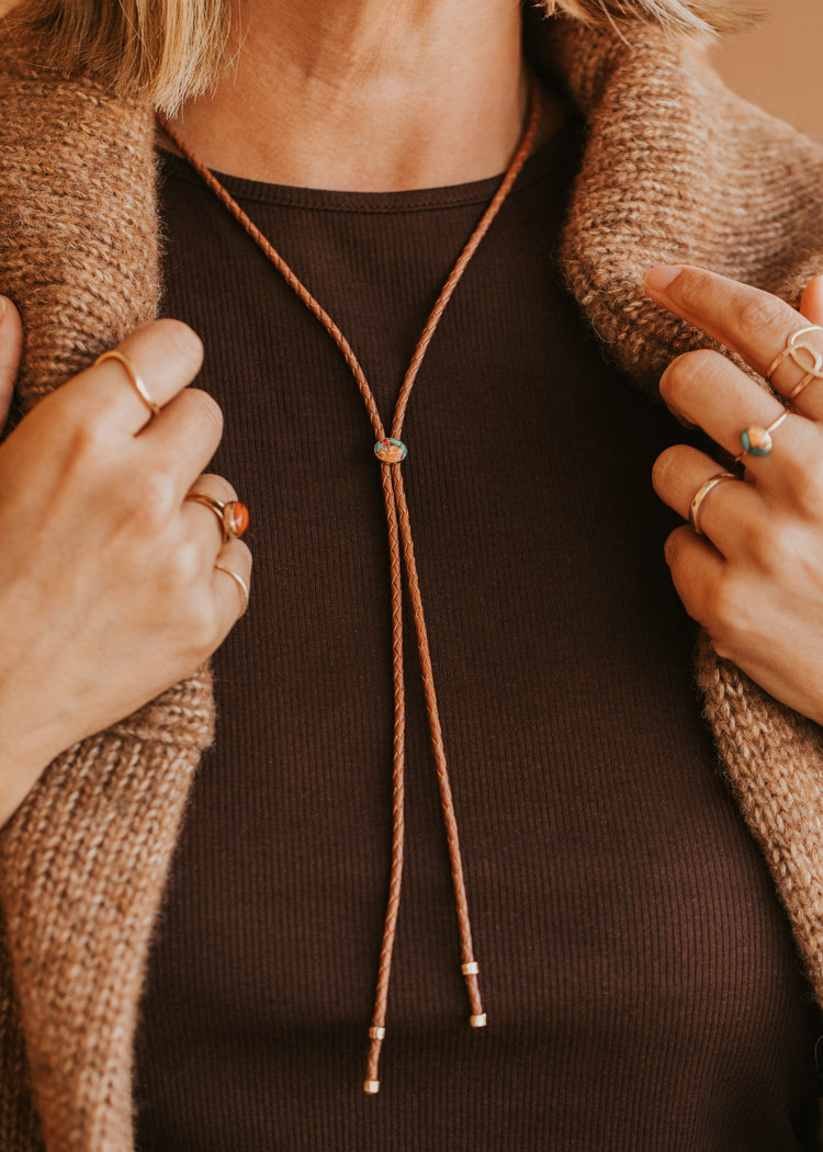 Laramie Bolo Necklace