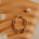 maui chain ring 14kt gold fill stacking rings