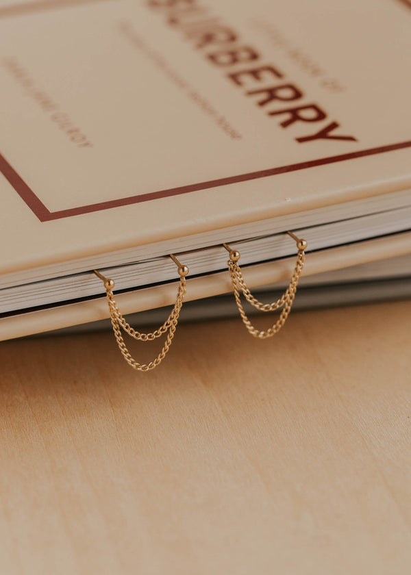 Demi Double Swing Studs