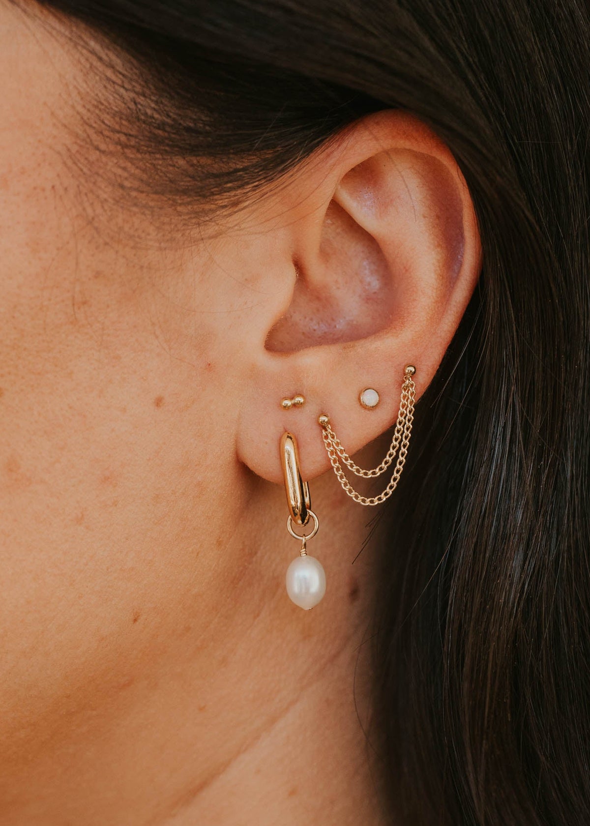 Double Dot Studs