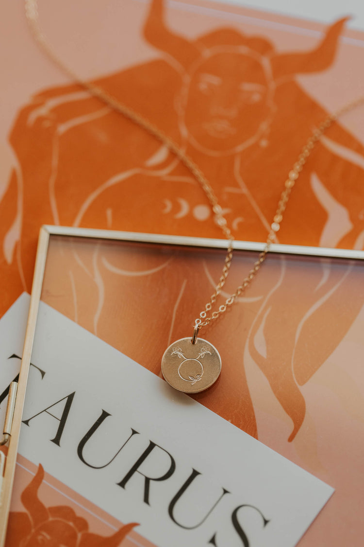 Taurus In Bloom Necklace - Main Image