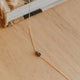 A black stone necklace in labradorite black from Hello Adorn in the Tiny Gemma Necklace style, part of the gemstone jewelry collection.