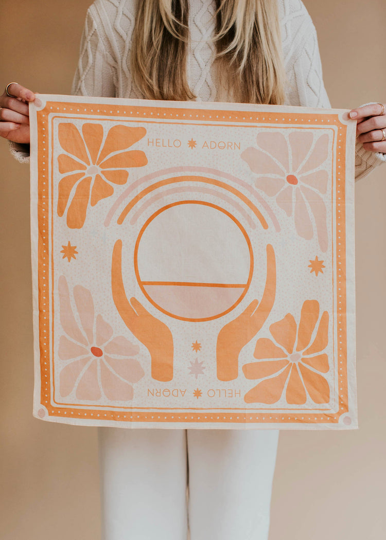 Hello Adorn Bandana + Tote