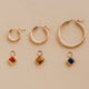 Billie Charms + Bold Hoops