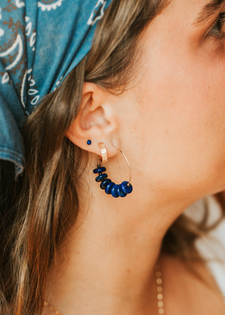 Indigo Hoops
