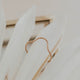 dune ring stacking band twisted texture stone ring