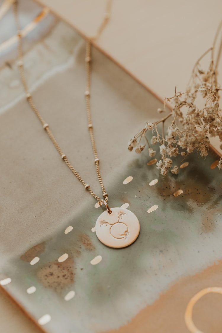 Taurus In Bloom Necklace