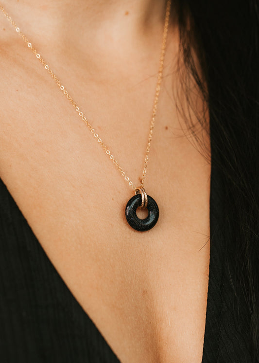 Midnight Palomino Necklace