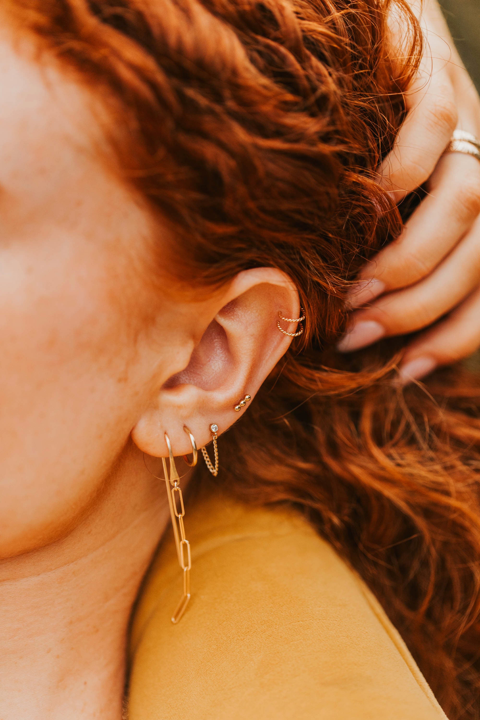Ear cuff piercing price deals