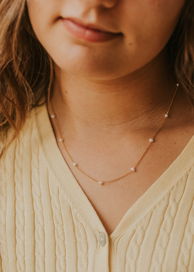 Tiny Pearl Chain
