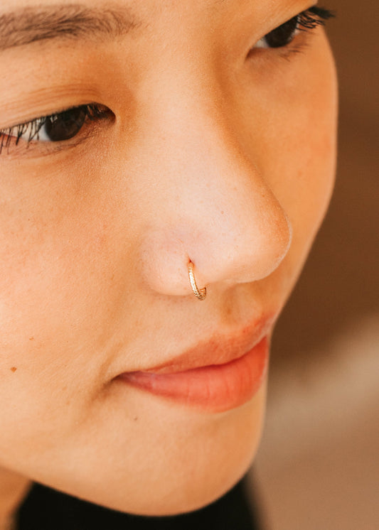 Moonlight Nose Hoop
