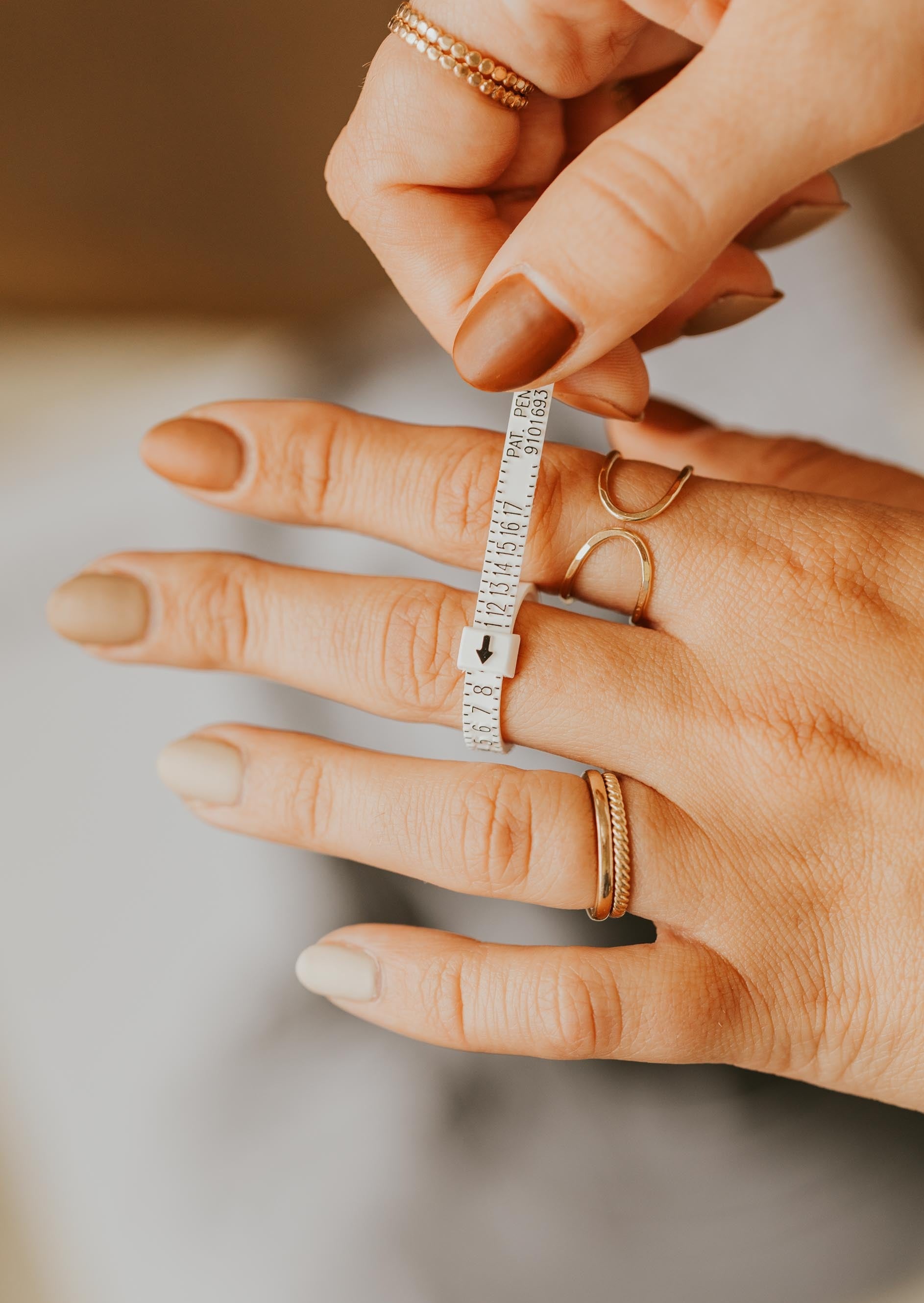 Ring sizer band deals