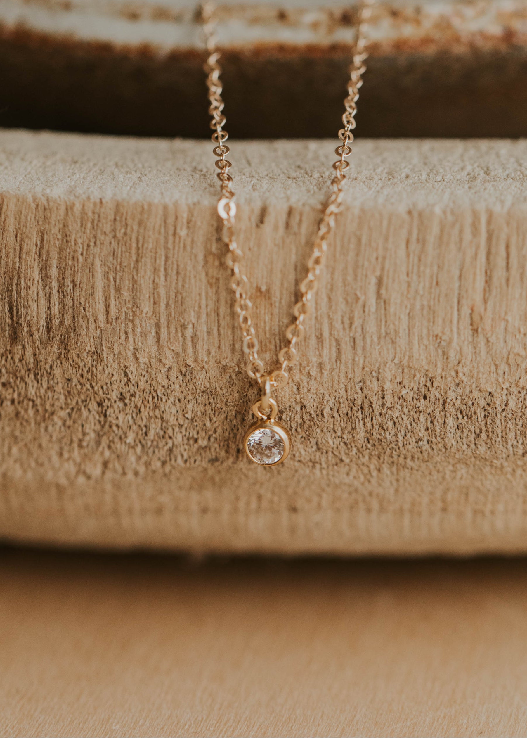 Solitaire Necklace