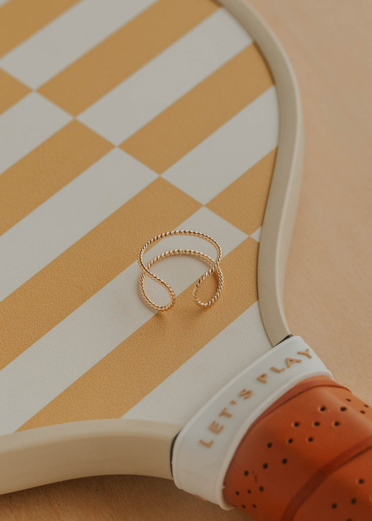 Twisted Revolve Ring