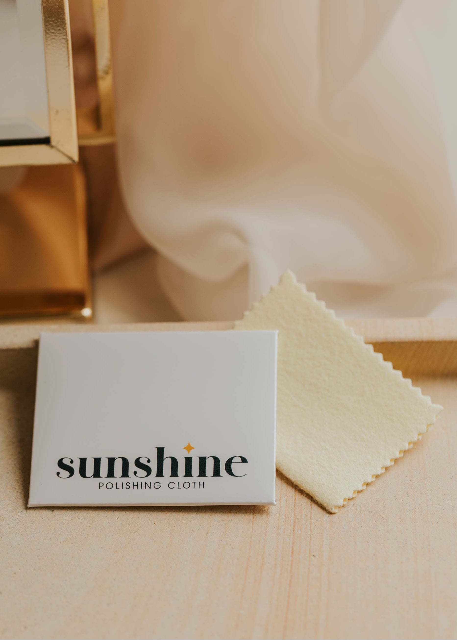 Sunshine Polishing Cloths - 3 Pack Jewelry Cleaner For Silver, Gold, Brass & Copper