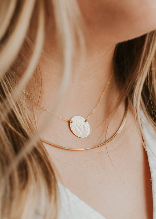 Supermoon Necklace – 1" Last Chance