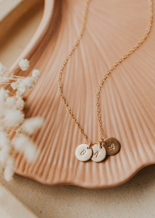 Tiny Digits Necklace