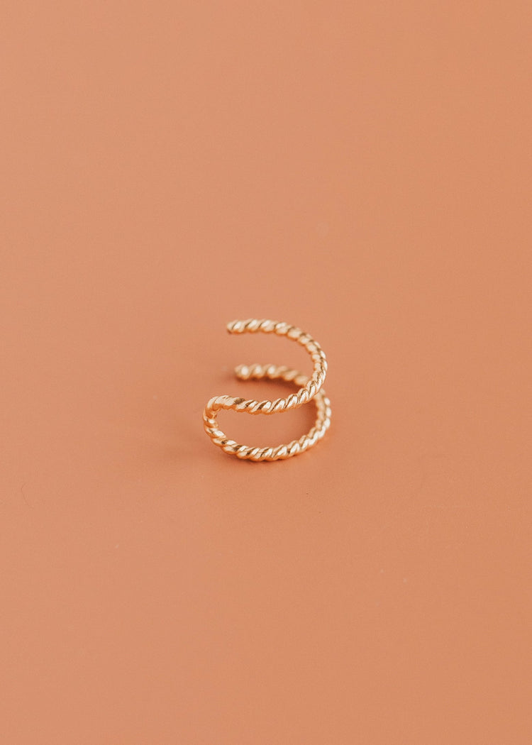 Twisted Double Up Nose Cuff