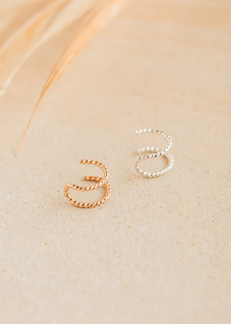 Twisted Double Up Nose Cuff
