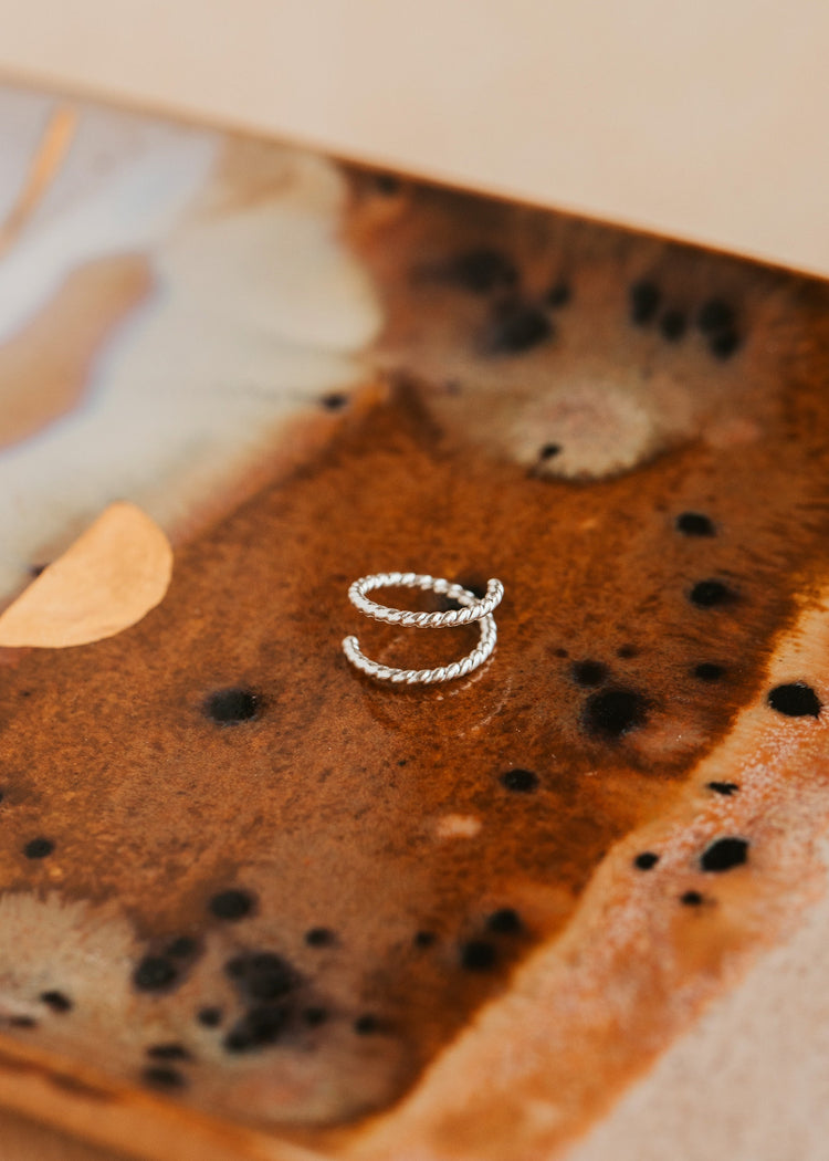 Twisted Tiny Twist Nose Ring