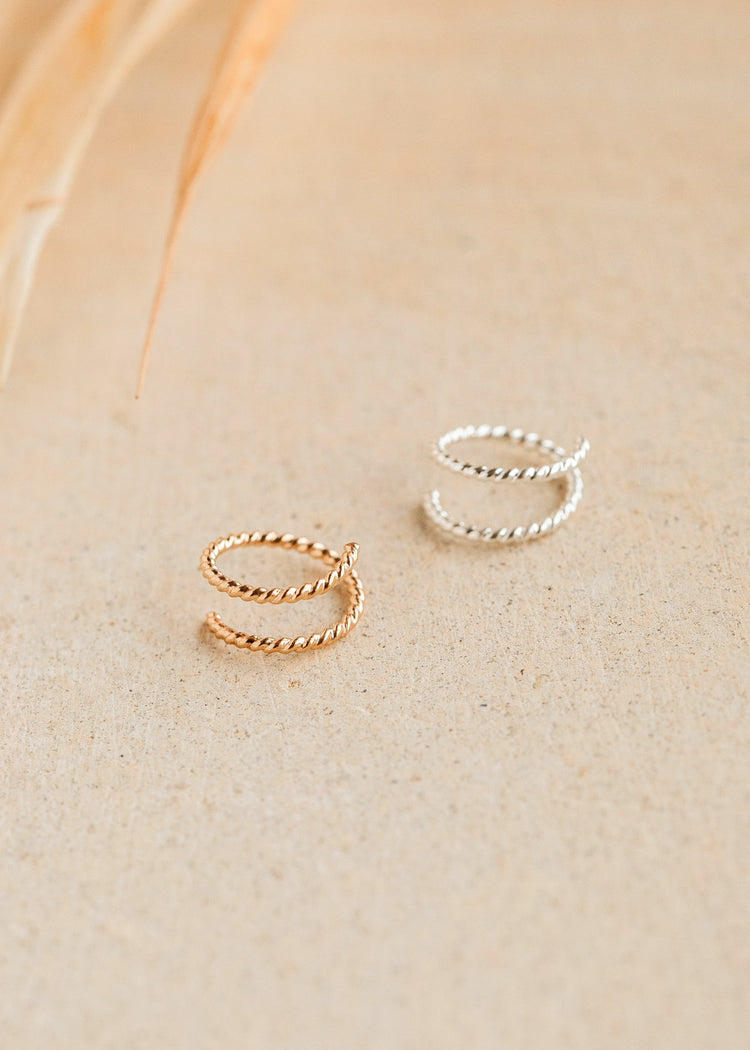 Twisted Tiny Twist Nose Ring