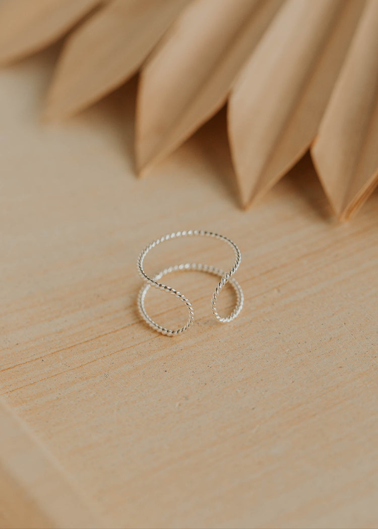 Twisted Revolve Ring