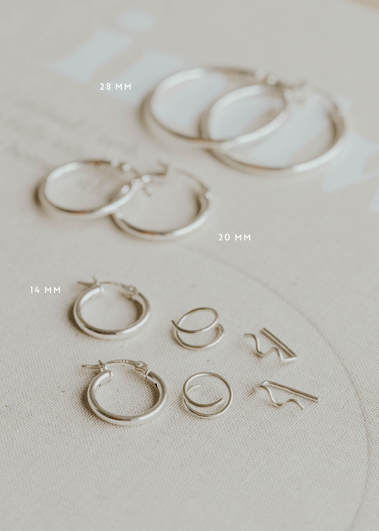 Hello Favorites Earring Set - Silver