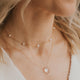 Crystal Dagger Necklace