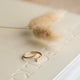 A hammered open ring named Sonder Ring in 14k gold fill handmade for everyday jewelry wear, can be used as a statement ring to create a ring stack by Hello Adorn.