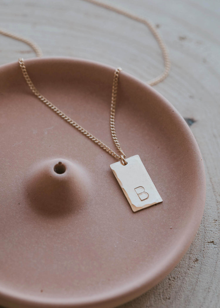 Blake Initial Necklace