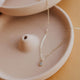 A simple necklace gold design from Hello Adorn, the Solitaire Necklace is a stone necklace in a bezel setting with diamond.