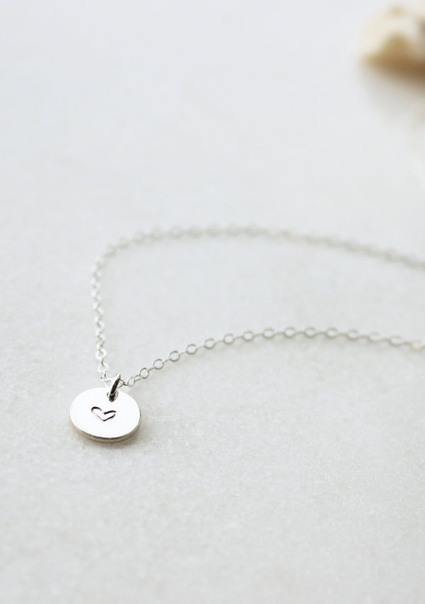 Tiny Vibes Necklace Sterling Silver / 16 by Hello Adorn