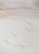 A Sterling Silver Pearl Choker Necklace.